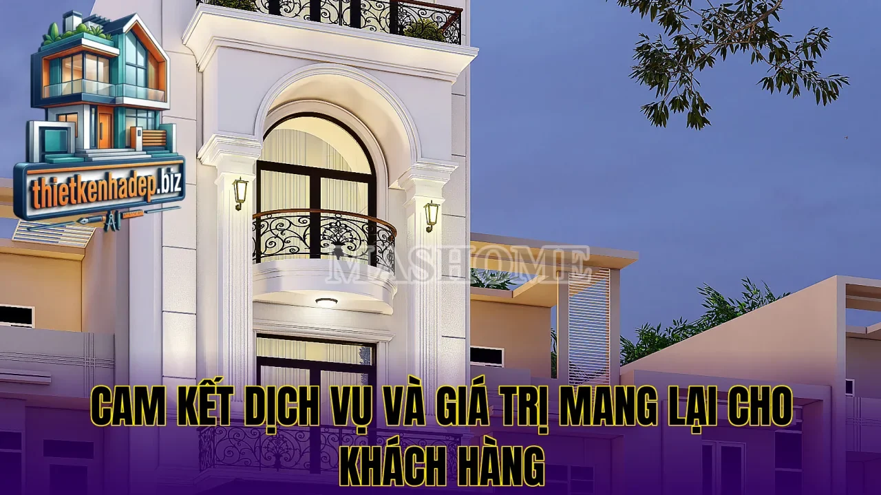 Cam kết dịch vụ và giá trị mang lại cho khách hàng