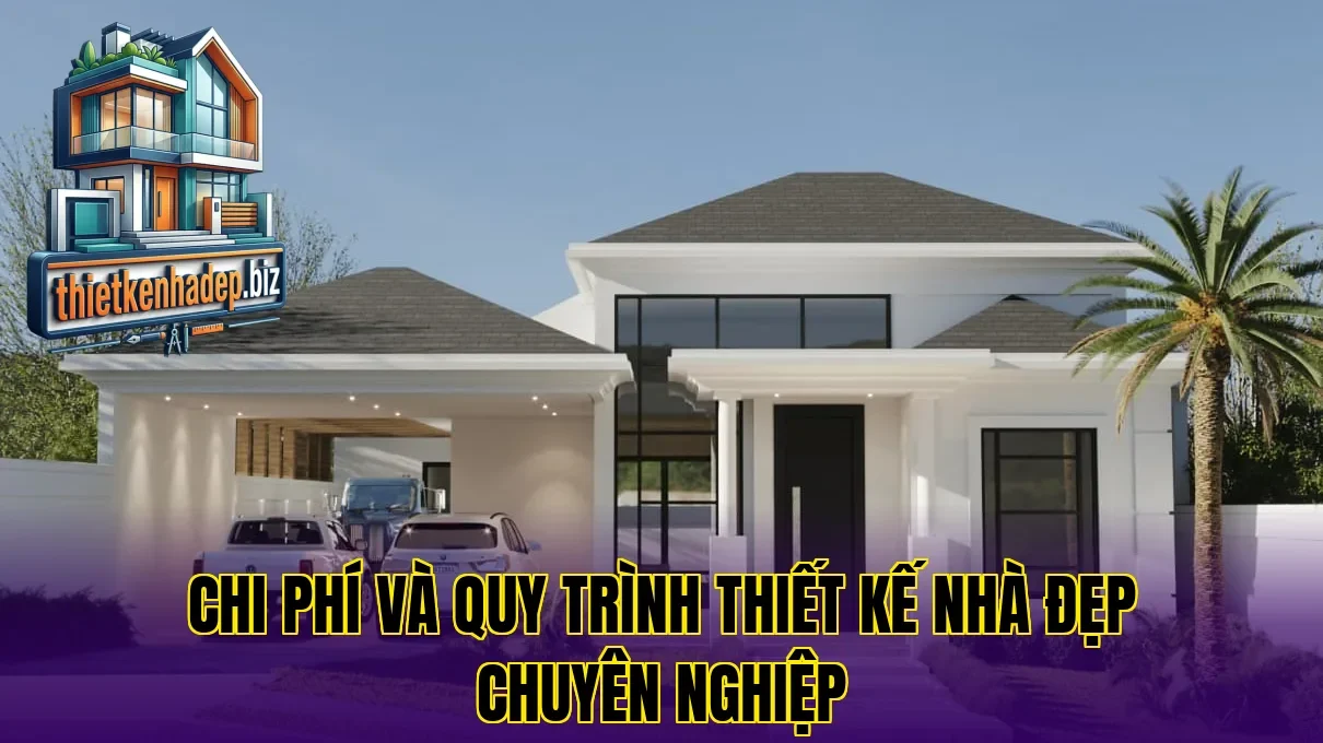 Chi phí và quy trình thiết kế nhà đẹp chuyên nghiệp