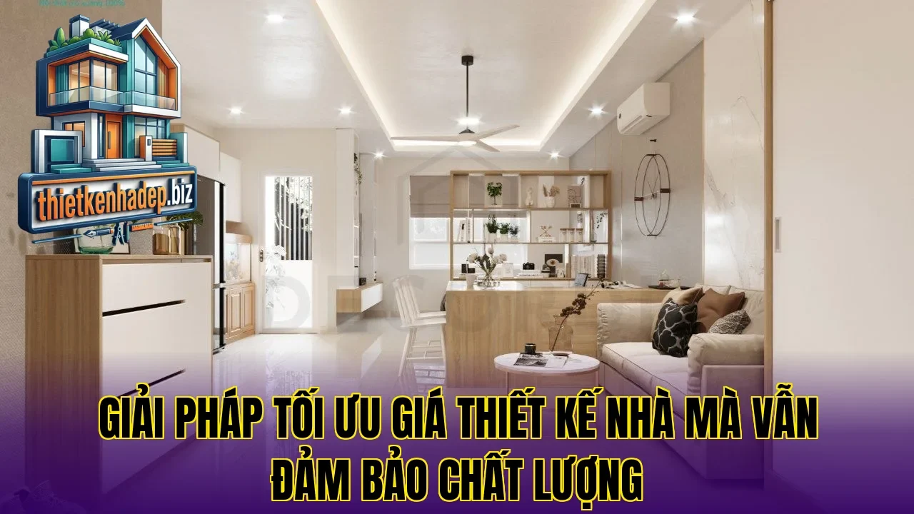 Giải pháp tối ưu giá thiết kế nhà mà vẫn đảm bảo chất lượng