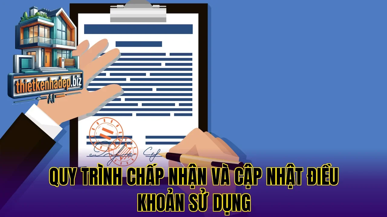 Quy trình chấp nhận và cập nhật điều khoản sử dụng