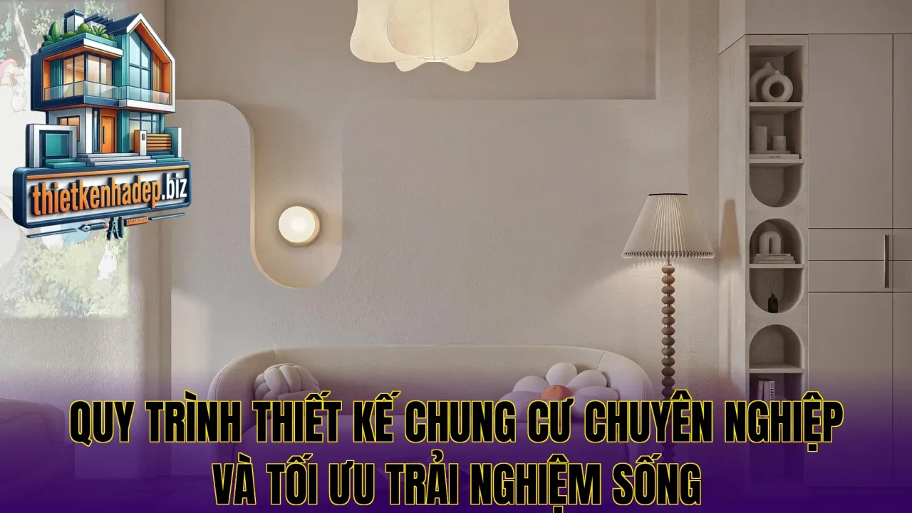 Quy trình thiết kế chung cư chuyên nghiệp và tối ưu trải nghiệm sống