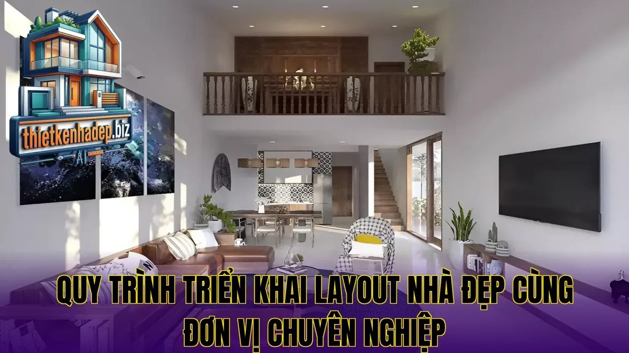 Quy trình triển khai layout nhà đẹp cùng đơn vị chuyên nghiệp