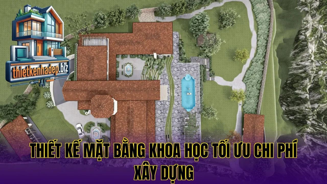 Thiết kế mặt bằng khoa học tối ưu chi phí xây dựng
