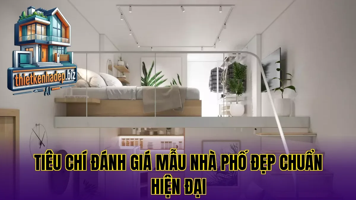 Tiêu chí đánh giá mẫu nhà phố đẹp chuẩn hiện đại
