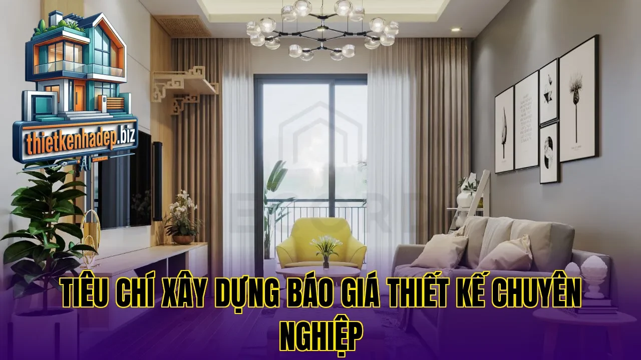 Tiêu chí xây dựng báo giá thiết kế chuyên nghiệp