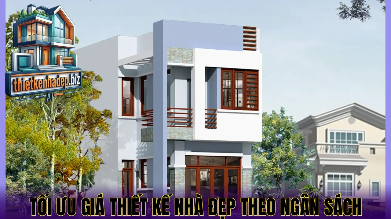 Tối ưu giá thiết kế nhà đẹp theo ngân sách