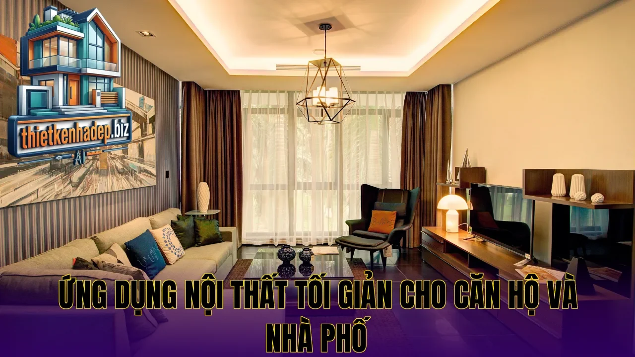 Ứng dụng nội thất tối giản cho căn hộ và nhà phố