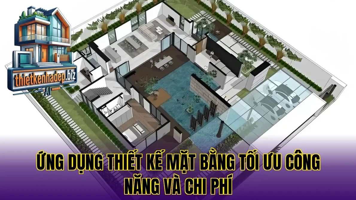 Ứng dụng thiết kế mặt bằng tối ưu công năng và chi phí